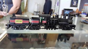 Vintage Train Set at Ambridge Antiques in Iroquois Falls, Ontario