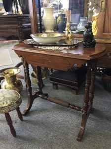 Adorable Little Side Table with Drawer at Ambridge Antiques in Iroquois Falls