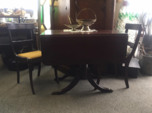 Pretty Table for Two at Ambridge Antiques in Iroquois Falls, ON (outside Timmins)