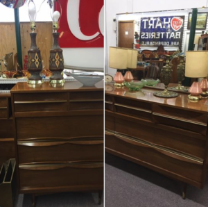 Mid Century Classic Bedroom Suite at Ambridge Antiques in Iroquois Falls, ON (outside Timmins)