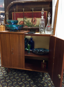 Mid Century Bar ($95) at Ambridge Antiques in Iroquois Falls, ON