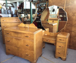 Art Deco Bedroom Set at Ambridge Antiques (Northern Ontario)