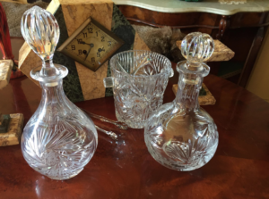 Czech Crystal at Ambridge Antiques (Outside Timmins, ON)