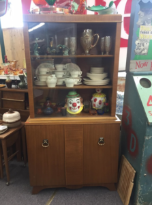 Mid Century China Cabinet on Sale this week at Ambridge Antiques (Outside Timmins, ON)