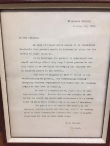 Rare School Notice to Show How Affected We Canadians Were By the Cold War at Ambridge Antiques (North of South Porcupine, ON)