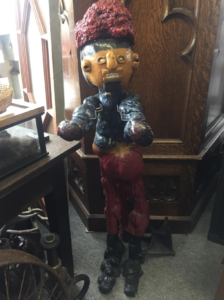 A Scary Burl Butler to Serve You this Friday the 13th! at Ambridge Antiques (Northern Ontario)