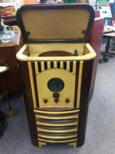 Incredible Art Deco Roger's Radio Circa 1935  at Ambridge Antiques (Vintage Store & Film Rentals in Northern Ontario) 